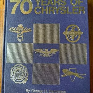 70 Years Commemorative Book - Blue and Gold
